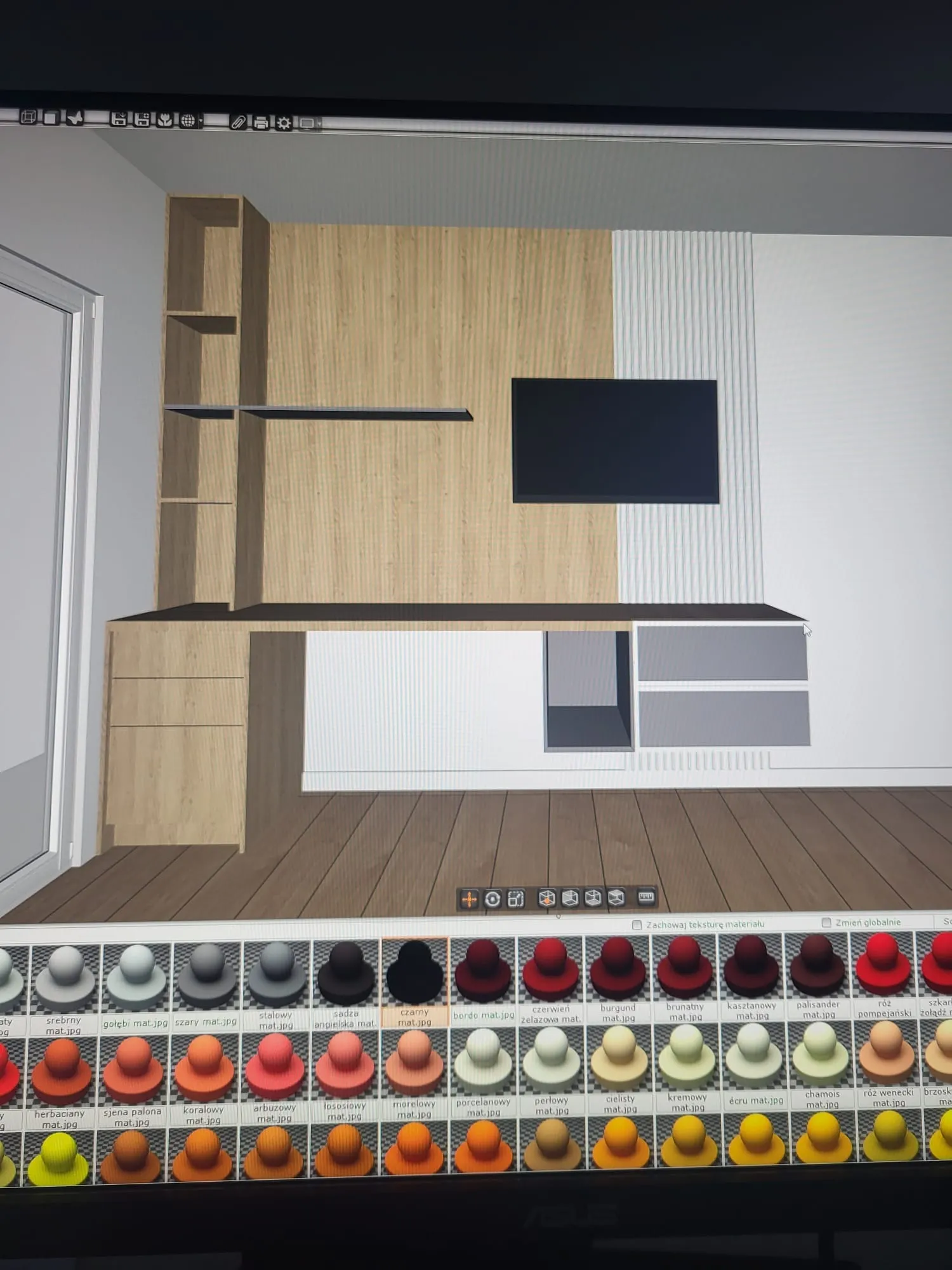 Projekt techniczny mebli w programie 3D